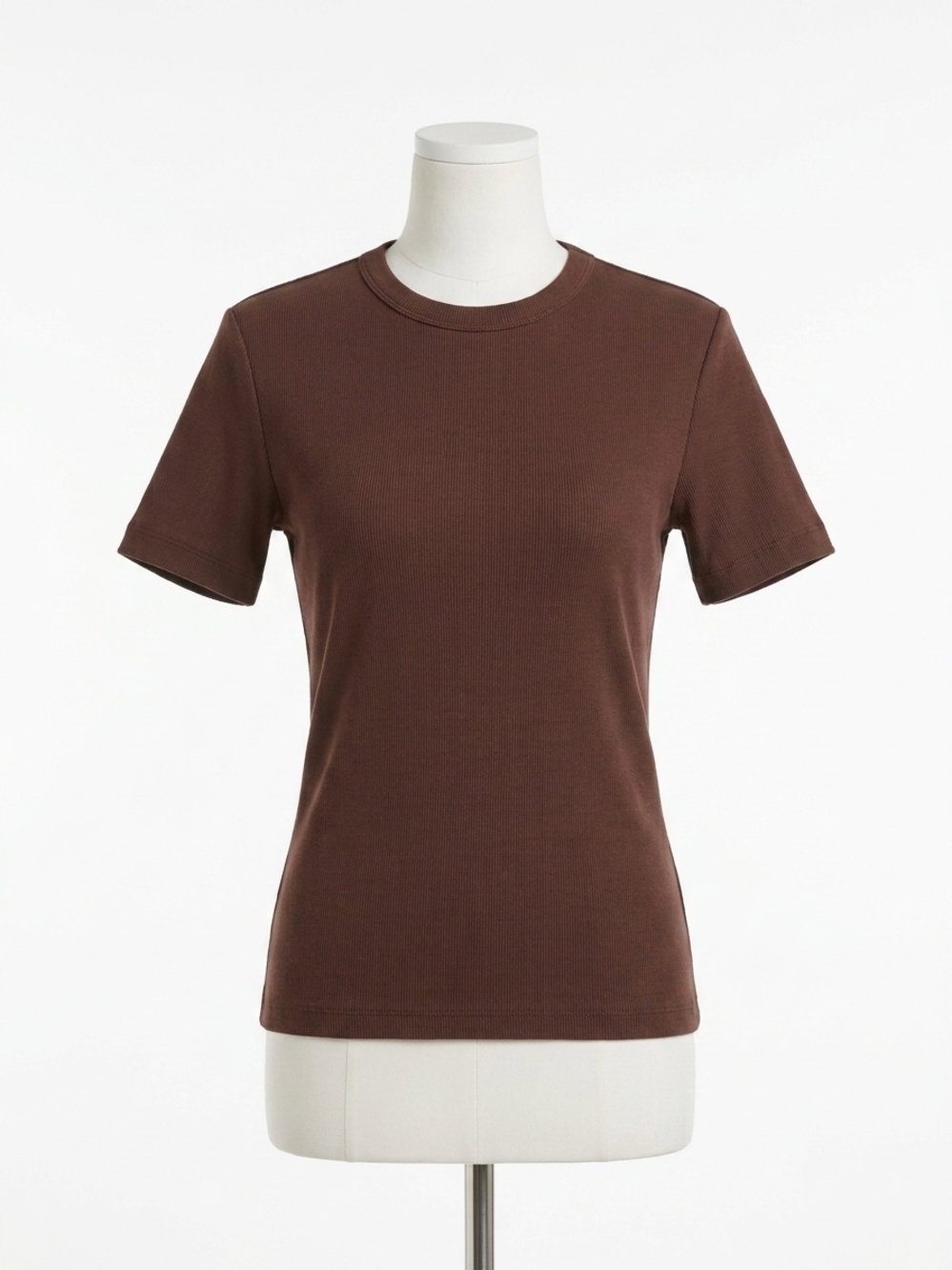 NEW FIFTEEN TWENTY women's mandy short sleeve top in brown